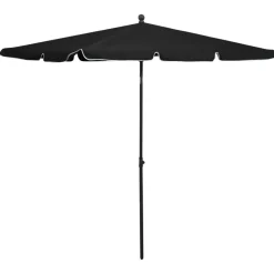 vidaXL - Parasol - Zwart
