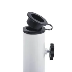 vidaXL - Parasolvoet - Wit - Gietijzer - 48 x 48 x 33 cm