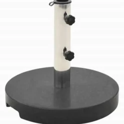 vidaXL - Parasolvoet - Zwart - Graniet