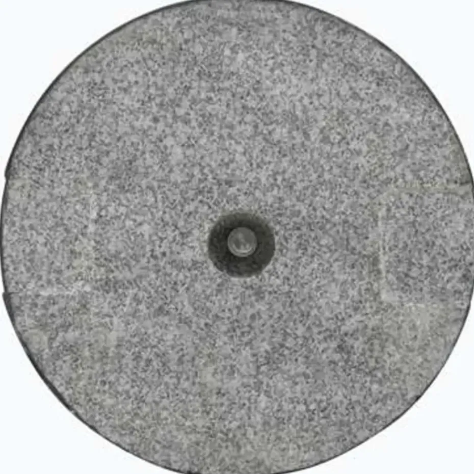 vidaXL - Parasolvoet - Zwart - Graniet