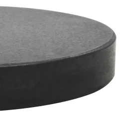 vidaXL - Parasolvoet - Zwart - Graniet