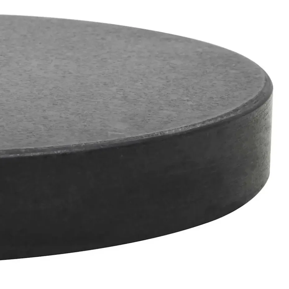vidaXL - Parasolvoet - Zwart - Graniet