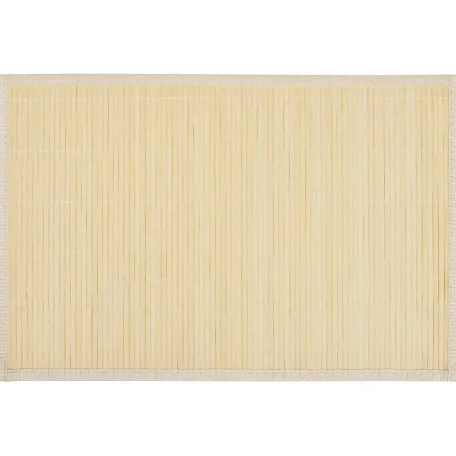 vidaXL - Placemat - Beige - Bamboe