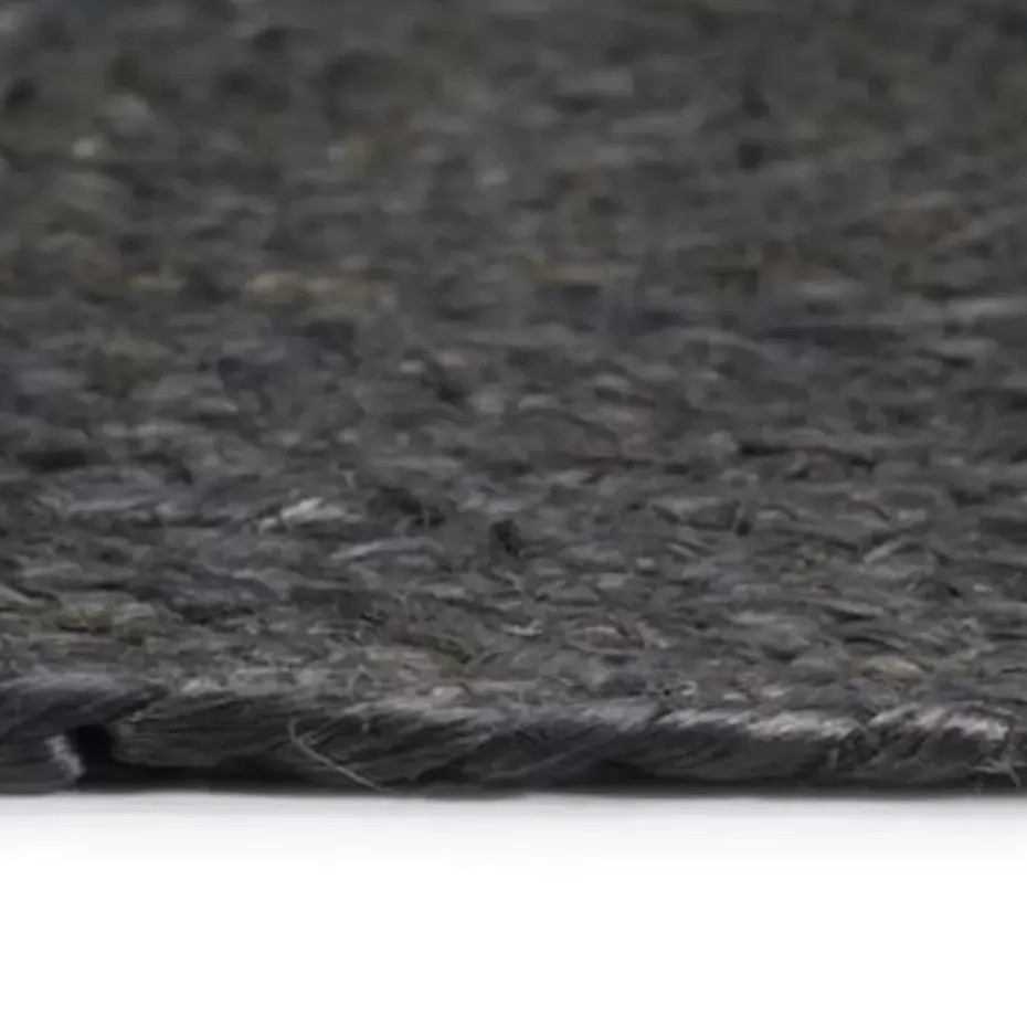 vidaXL - Placemat - Grijs - Jute - 6 stuks