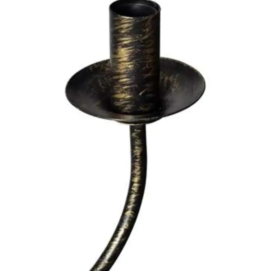 vidaXL - Plafondlamp - Zwart - Metaal - 80 x 45 cm