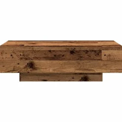 vidaXL - Rechthoekige Salontafel - Oud hout - Bewerkt hout - 100x49.5x31 cm