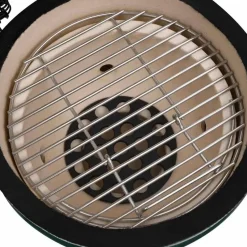 vidaXL - Rokersbarbecue - Groen - Keramiek