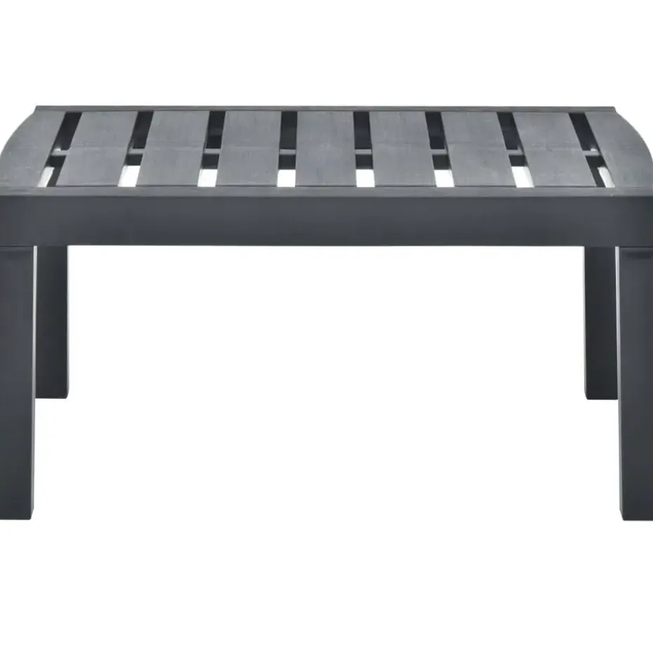 vidaXL - Salontafel - Antraciet - Kunststof