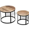 vidaXL - Salontafel - Bruin - Hout