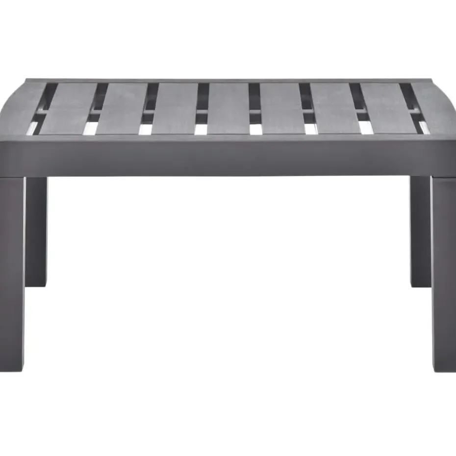 vidaXL - Salontafel - Grijs - Kunststof