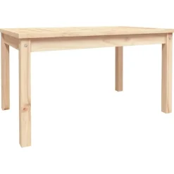 vidaXL - Salontafel Rechthoekig - Naturel - Massief grenenhout - 82,5x50,5x45 cm