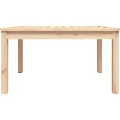 vidaXL - Salontafel Rechthoekig - Naturel - Massief grenenhout - 82,5x50,5x45 cm