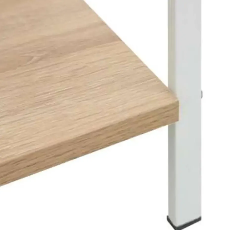 vidaXL - Schappenkast - Bruin - Bewerkt hout