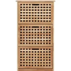 vidaXL - Schoenenbank - Bruin - Hout