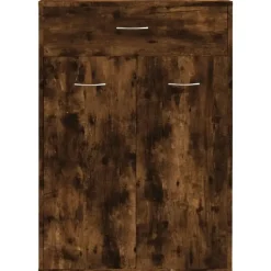 vidaXL - Schoenenkast - Bruin - Bewerkt hout