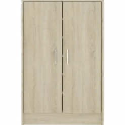 vidaXL - Schoenenkast - Bruin - Bewerkt hout - 60 x 35 x 92 cm