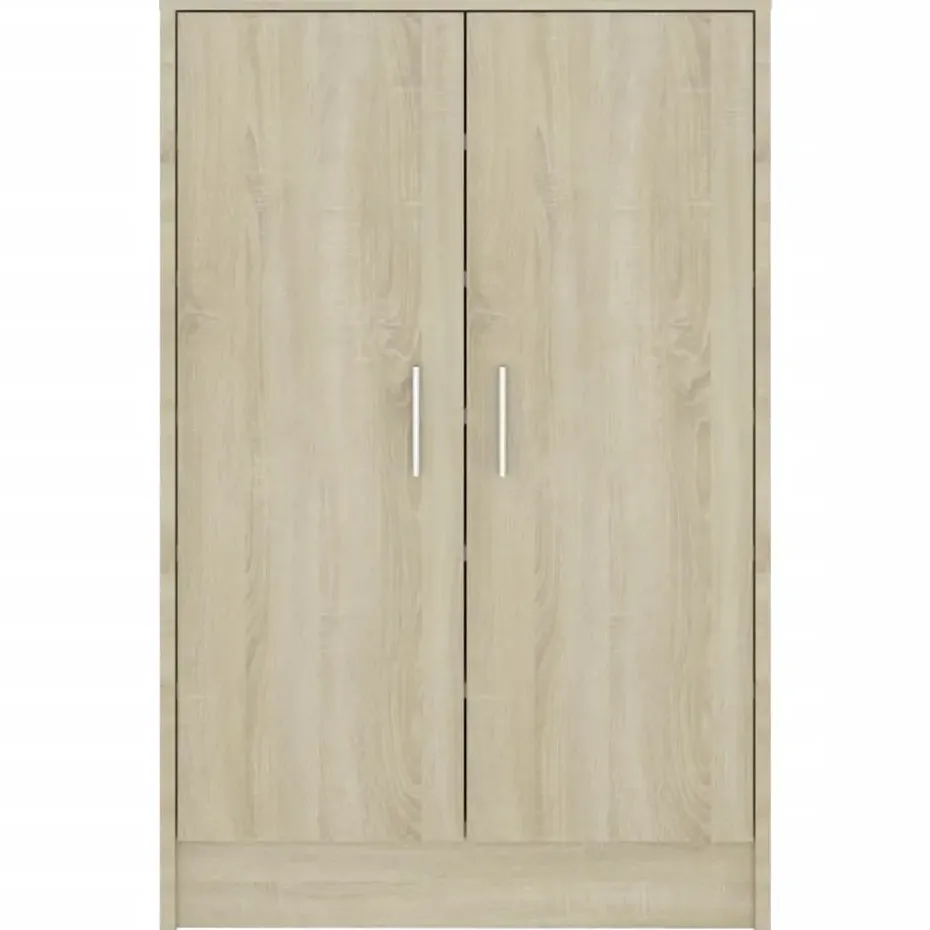 vidaXL - Schoenenkast - Bruin - Bewerkt hout - 60 x 35 x 92 cm