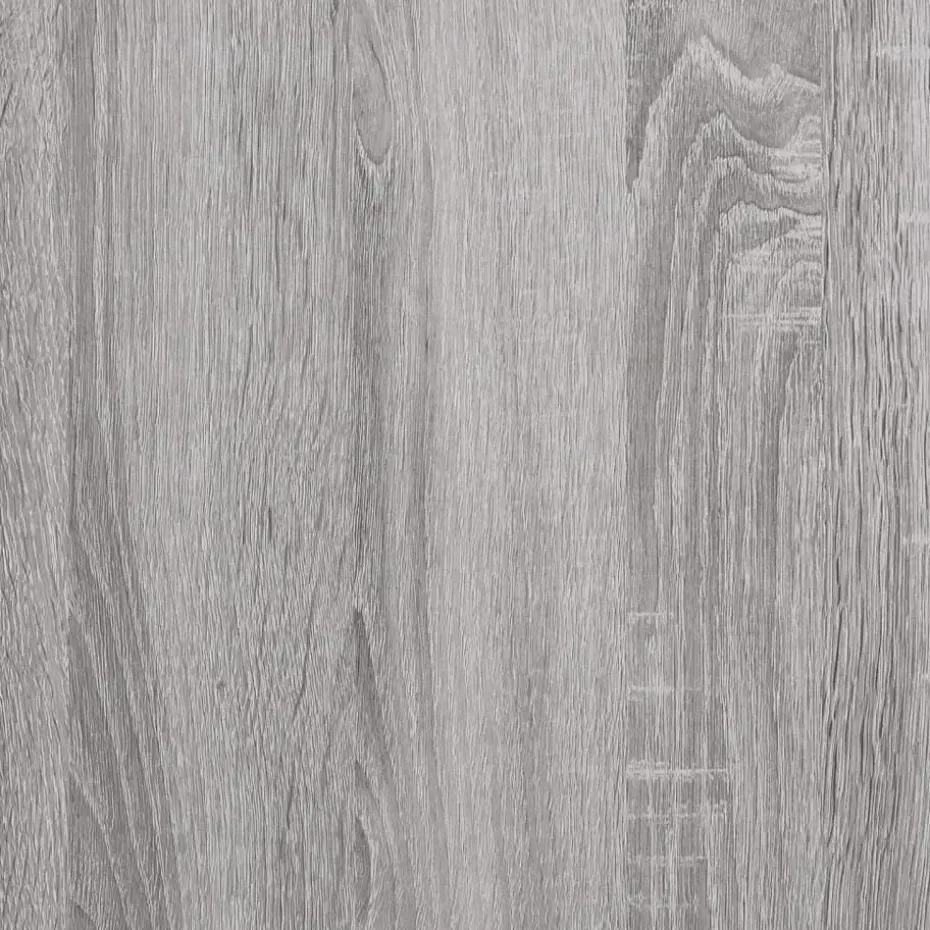 vidaXL - Schoenenkast 8 paar met 8 vakken - Grijs sonoma eiken - 131x35x50 cm
