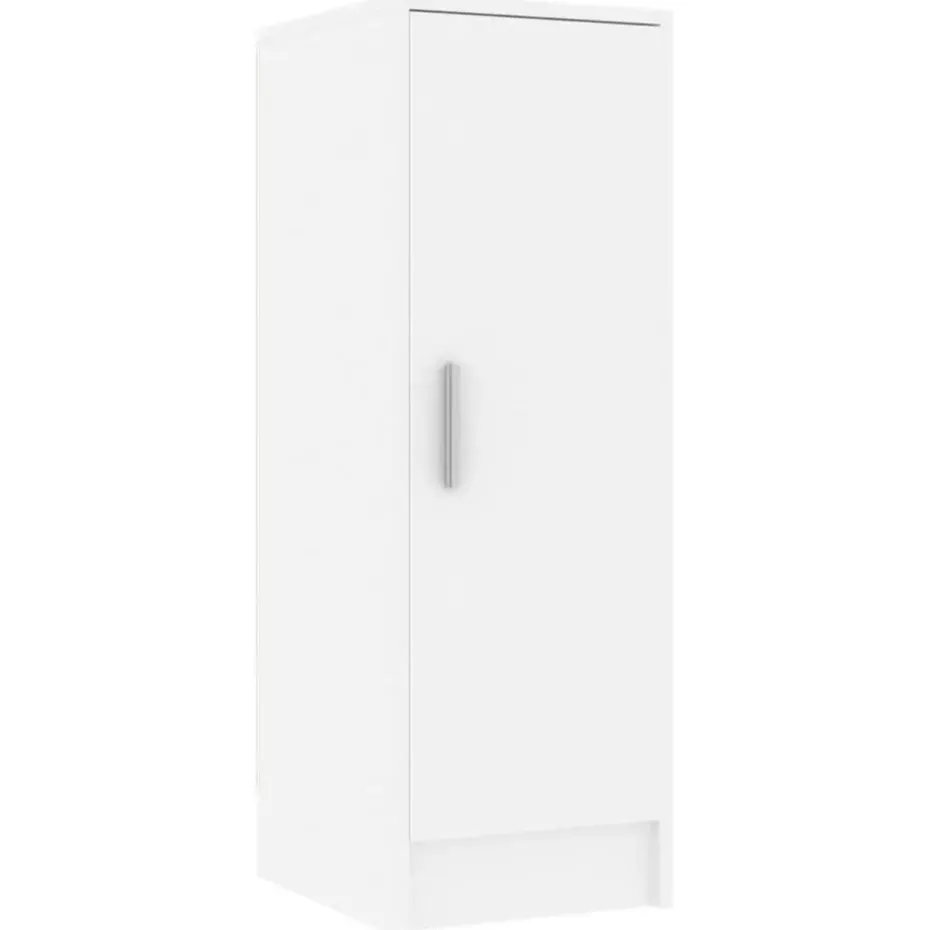 vidaXL - Schoenenkast - Wit - Bewerkt hout - 31.5 x 35 x 92 cm