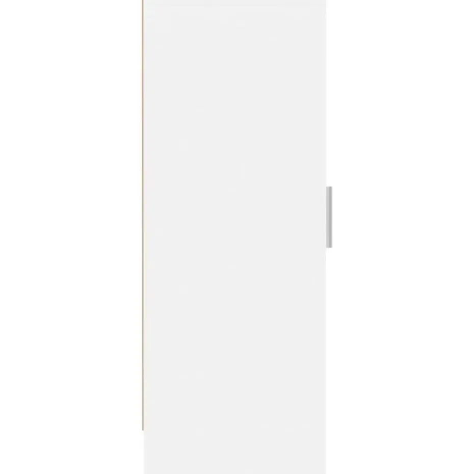 vidaXL - Schoenenkast - Wit - Bewerkt hout - 31.5 x 35 x 92 cm