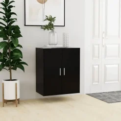 vidaXL - Schoenenkast - Zwart - Bewerkt hout - 60 x 35 x 70 cm