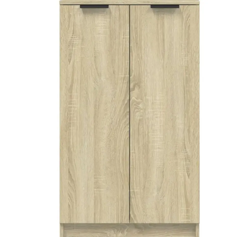 vidaXL - Schoenenrek - Bruin - Bewerkt hout