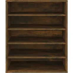 vidaXL - Schoenenrek - Bruin - Bewerkt hout - 60 x 35 x 70 cm