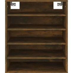 vidaXL - Schoenenrek - Bruin - Bewerkt hout - 60 x 35 x 70 cm