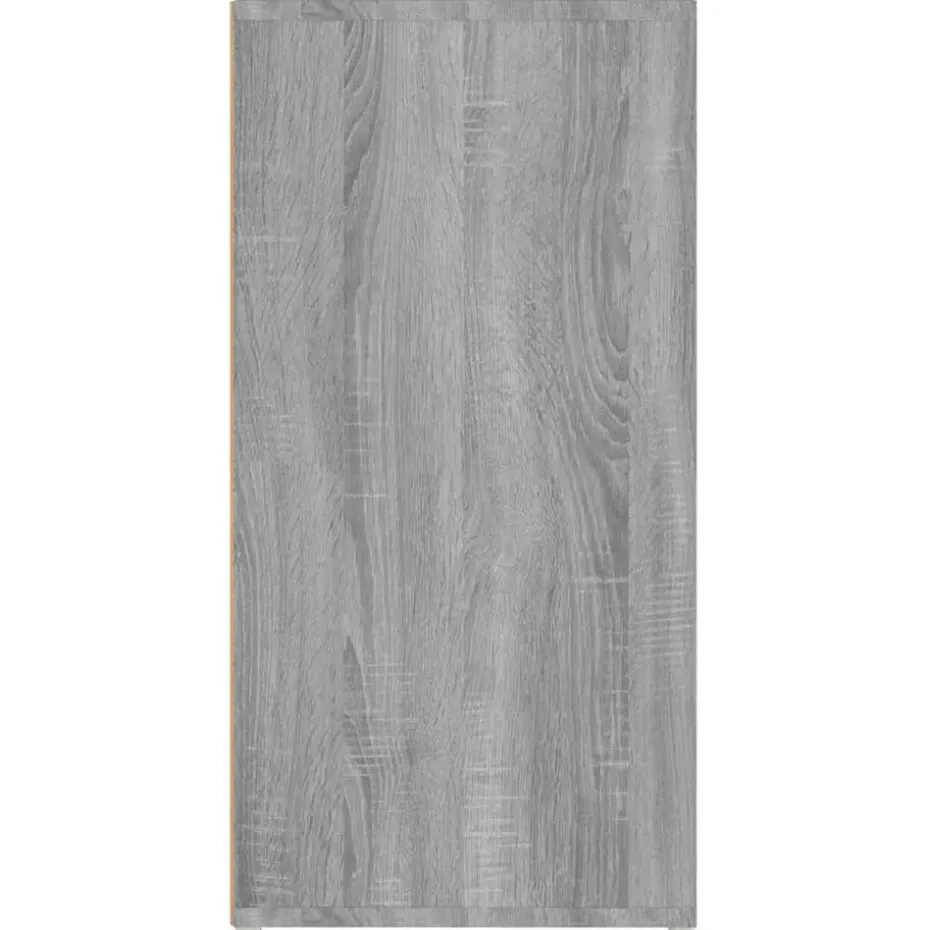 vidaXL - Schoenenrek - Grijs - Bewerkt hout - 60 x 35 x 70 cm