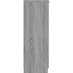 vidaXL - Schoenenrek - Grijs - Bewerkt hout