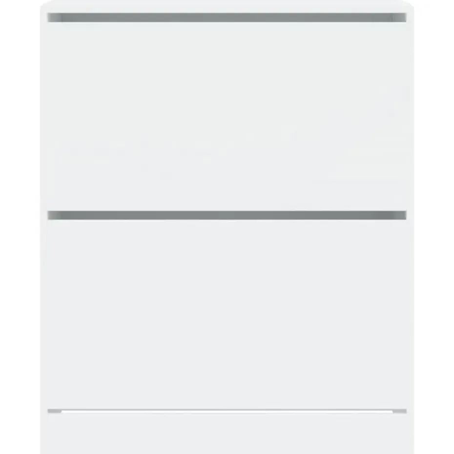 vidaXL - Schoenenrek - Wit - Bewerkt hout - 80 x 34 x 96.5 cm