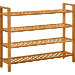 vidaXL - Schoenrek - Bruin - Hout
