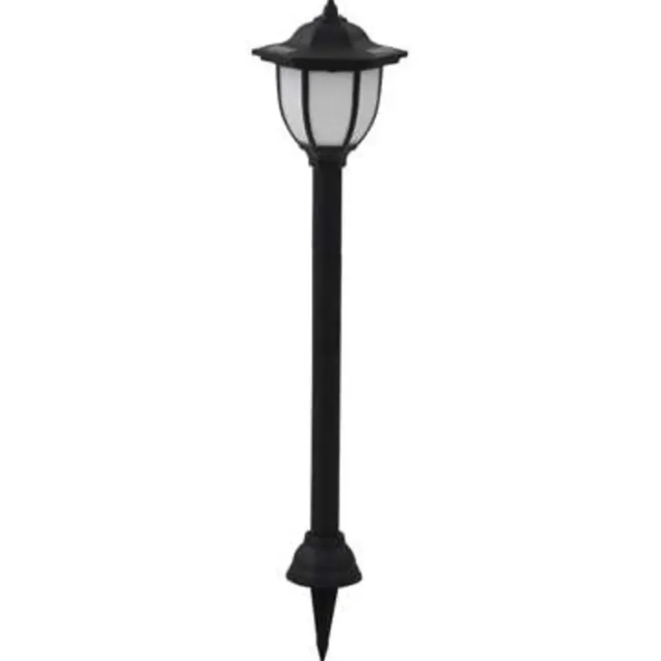 vidaXL - Solarlamp - Zwart - Polypropyleen - 3 stuks