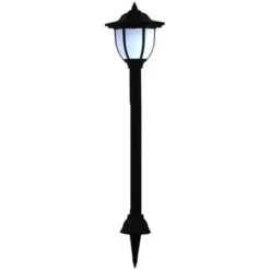vidaXL - Solarlamp - Zwart - Polypropyleen - 6 stuks