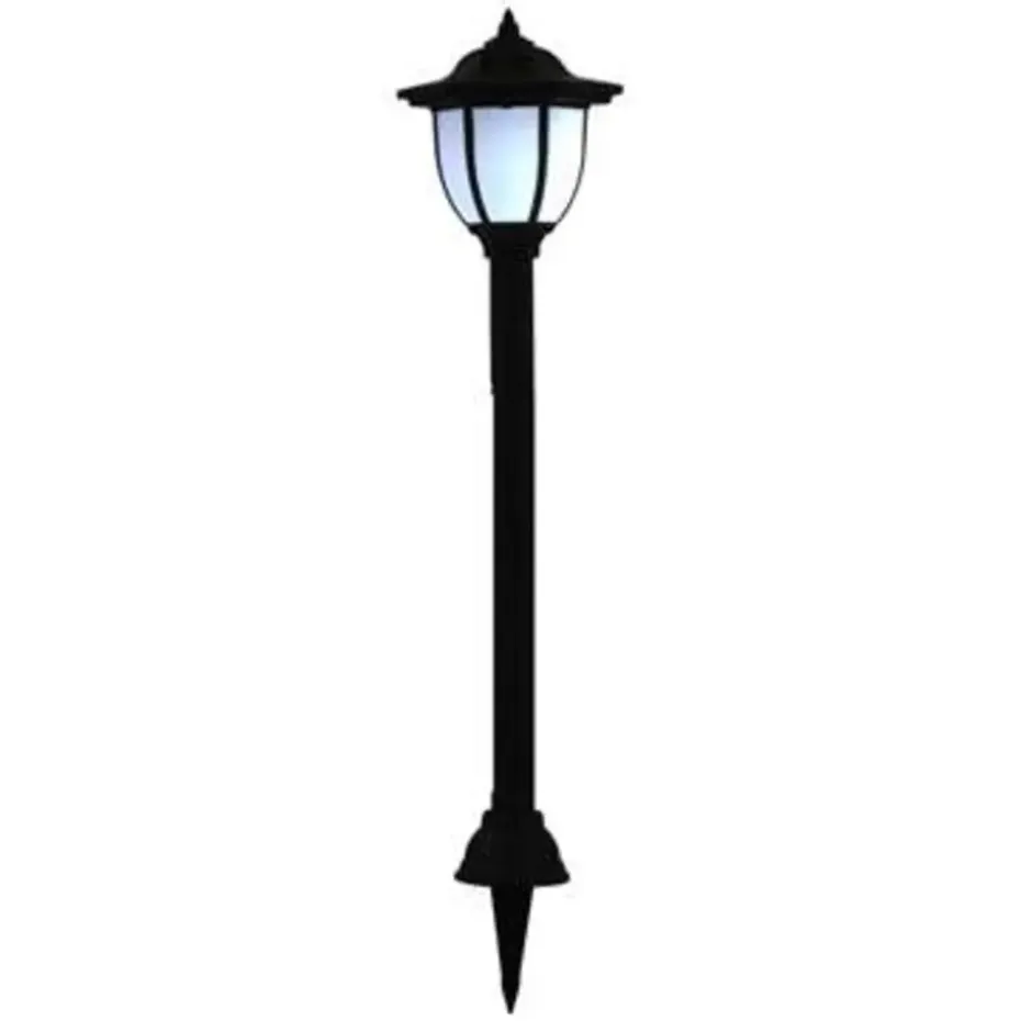 vidaXL - Solarlamp - Zwart - Polypropyleen - 6 stuks