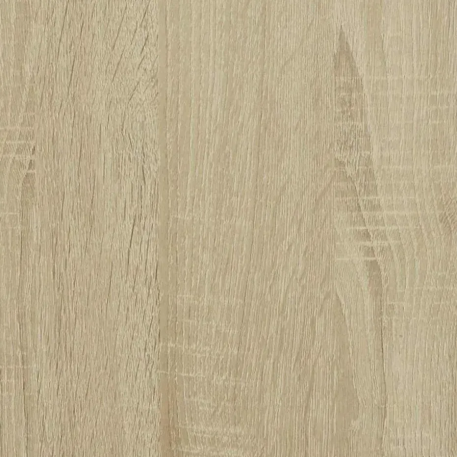 vidaXL - Sonoma eiken Wastafelonderkast met 1 deur 2 lades - 65x33x60 cm