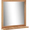 vidaXL - Spiegel - Bruin - Hout
