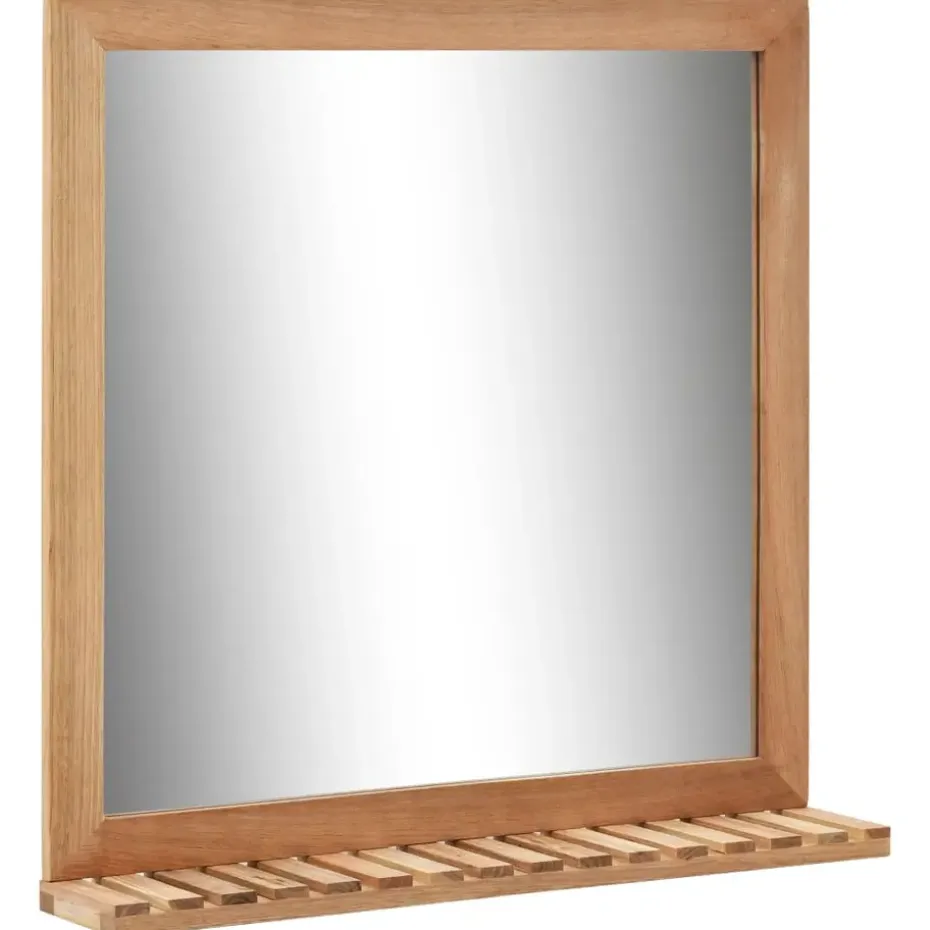 vidaXL - Spiegel - Bruin - Hout
