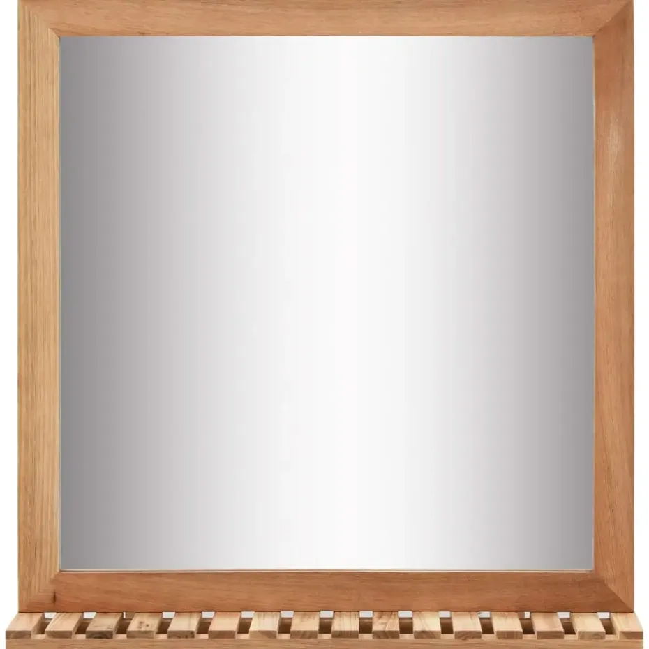 vidaXL - Spiegel - Bruin - Hout