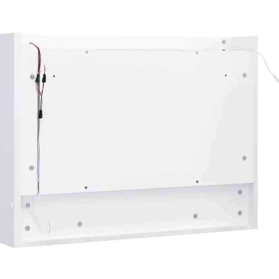 vidaXL - Spiegelkast - Wit - MDF
