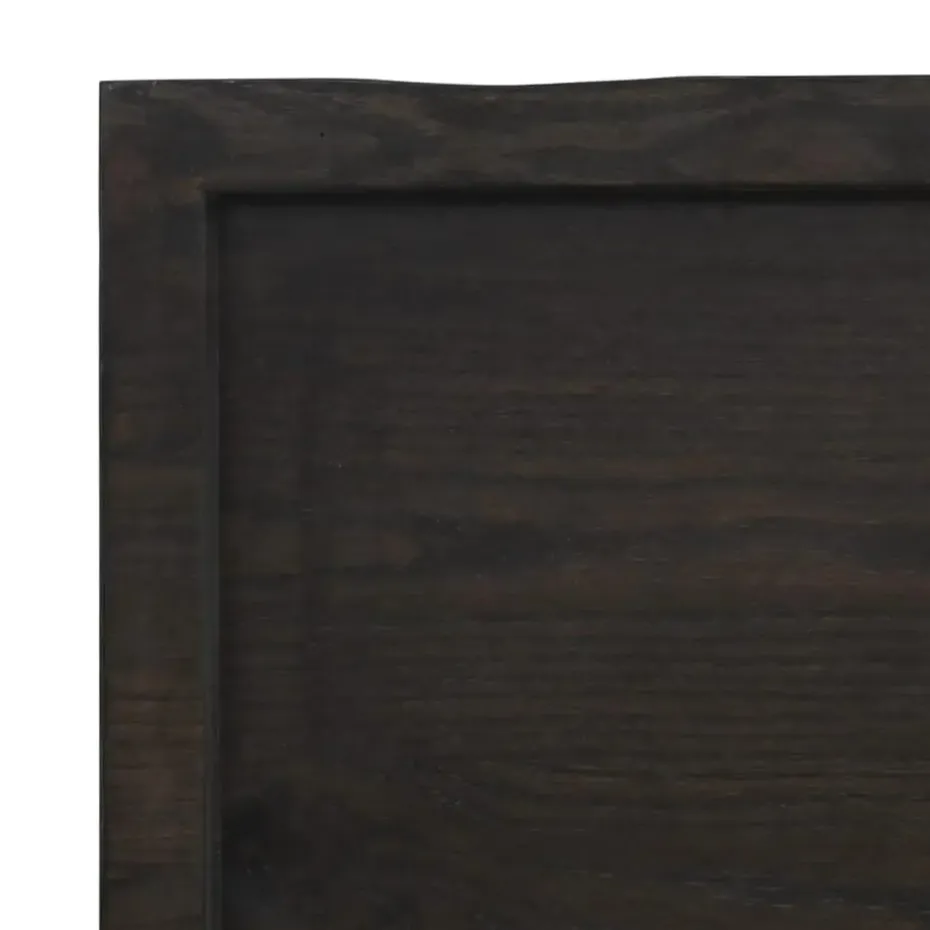 vidaXL - Tafelblad - Bruin - Eikenhout - 80 x 50 x 4 cm