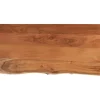 vidaXL - Tafelblad - Bruin - Hout - 80 x 40 x 3.8 cm