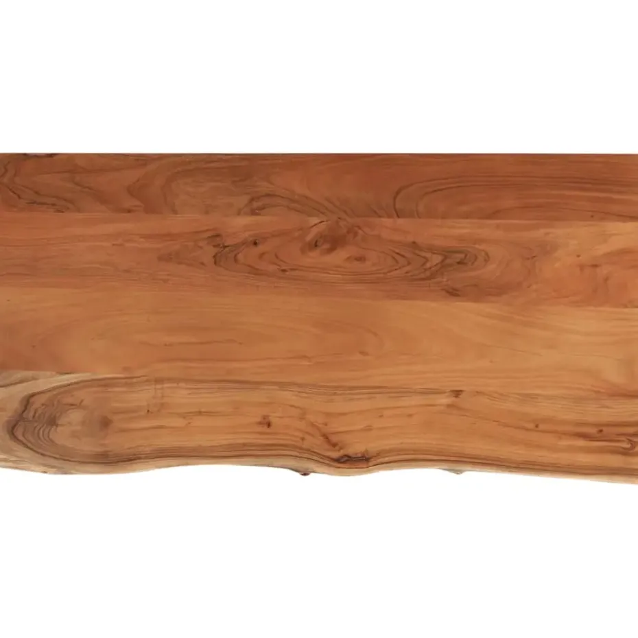 vidaXL - Tafelblad - Bruin - Hout - 80 x 40 x 3.8 cm