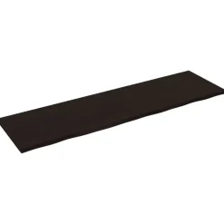 vidaXL - Tafelblad - Bruin - Hout - 220 x 60 x 4 cm
