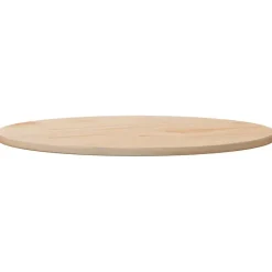 vidaXL - Tafelblad - Bruin - Grenenhout - Ø 80 x 2.5 cm
