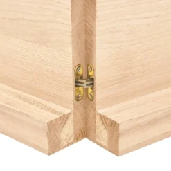 vidaXL - Tafelblad - Bruin - Hout - 140 x 60 x 6 cm