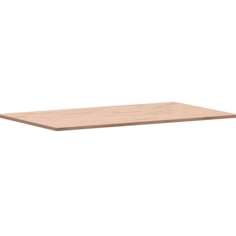 vidaXL - Tafelblad - Bruin - Hout - 100 x 60 x 1.5 cm