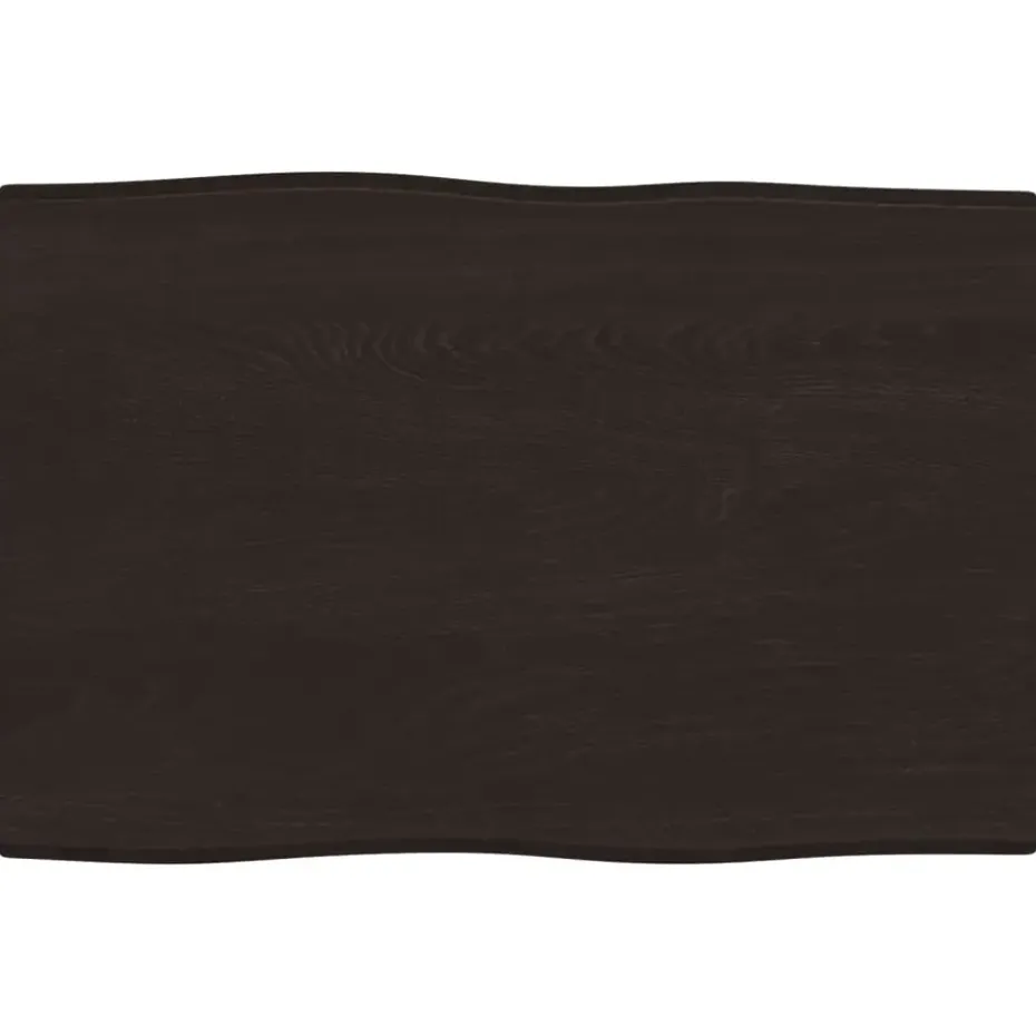 vidaXL - Tafelblad - Bruin - Eikenhout - 60 x 40 x 4 cm