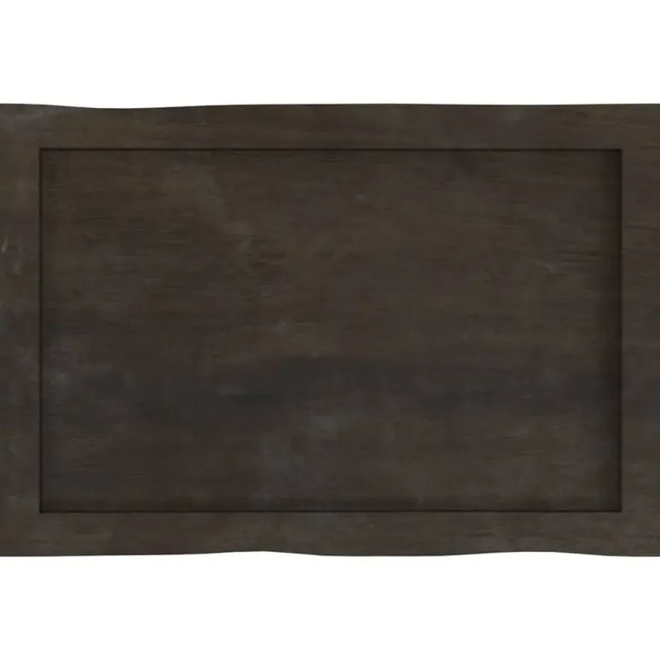 vidaXL - Tafelblad - Bruin - Eikenhout - 60 x 40 x 4 cm