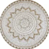 vidaXL - Tapijt - Beige - Jute - 150 cm